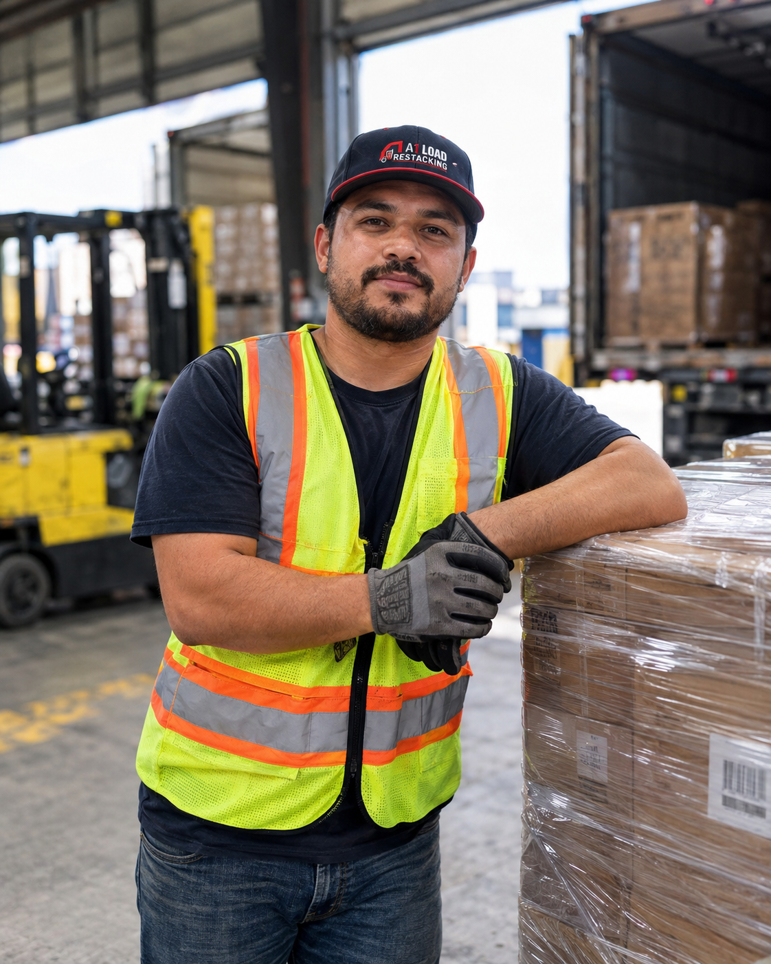 Team member working on the warehouse floor